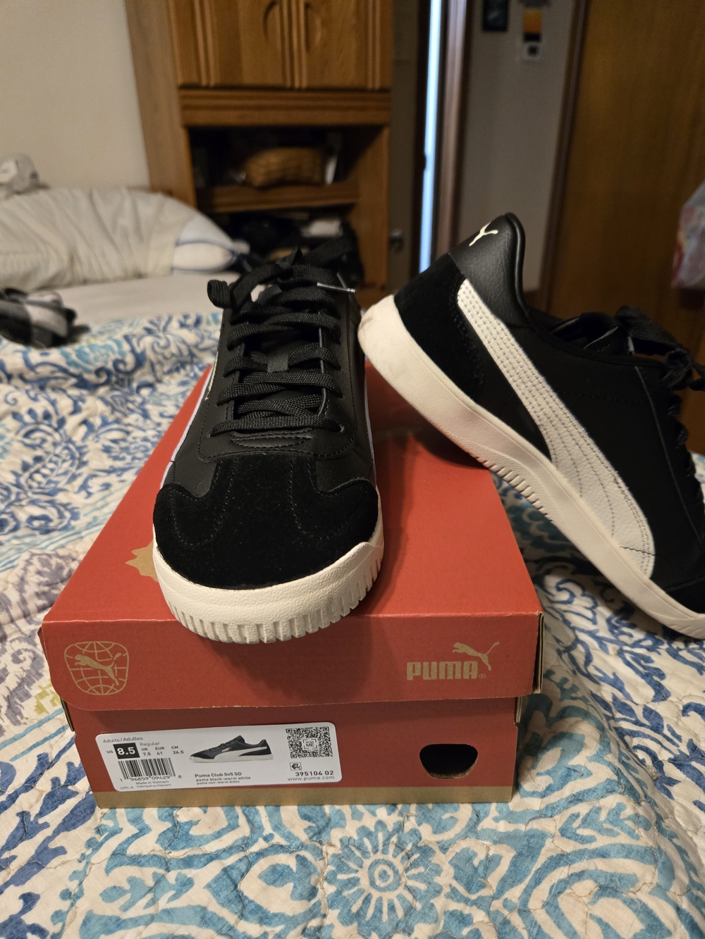 Puma Sneakers — Black/White